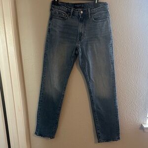 Abercrombie & Fitch Men's Straight Blue Jeans